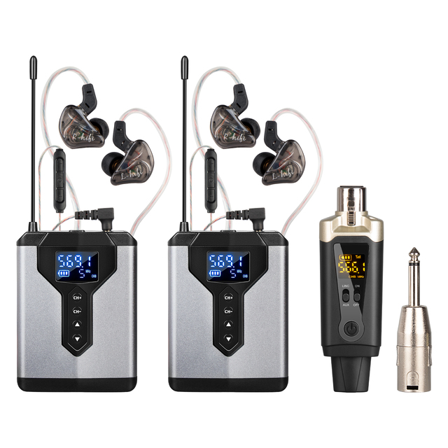 DT3 UHF Wireless in Ear Monitor System with Bodypack Transmitter for Singing