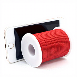 Cordon en nylon tressé à la main de 1 mm et 1,5 mm, durable et résistant, pour bracelets, colliers, perles, porte-clés et fabrication de nœuds chinois - Product Image 3