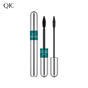 Maquillage 2 en 1 <span class=keywords><strong>Mascara</strong></span> <span class=keywords><strong>waterproof</strong></span> Private Label False Lash Double Effect Volume 4D Fiber qic 4d Curling Black <span class=keywords><strong>Mascara</strong></span> Eyelashes - Product Image 1