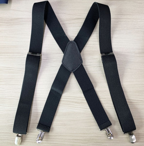 Heavy Duty Strong Clip Ajustable Elástico Ancho X-Back Suspender para hombres Pantalones - Product Image 4