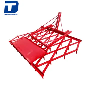 china factory Tractor three point Spike Tooth Harrow, farm land leveling machinery