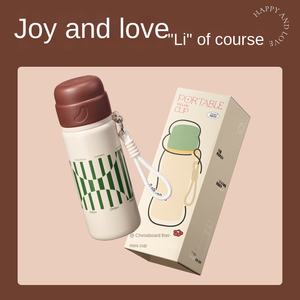 Strawberry Life grande capacité 316 thermos en acier inoxydable pour filles haute couleur valeur étudiant tasse à eau classique enfants - Product Image 4