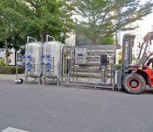 Système purifié d'eau par osmose inverse commerciale 3000L/heure 5000LPH 10000L capacité équipement de stockage d'eau noyau de pompe - Product Image 4