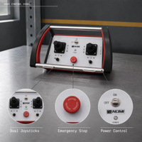 Télécommande sans fil industrielle NOMI 006 Plug-and-Play avec alimentation 12V/24V pour camions pompe à béton