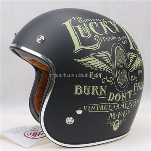 <span class=keywords><strong>Casque</strong></span> vintage flambant neuf TORC, <span class=keywords><strong>casque</strong></span> de moto rétro pour motos Chopper - Product Image 6