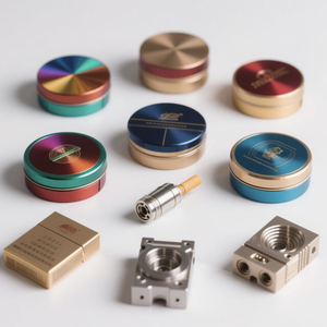 Caja de Aluminio para Snus con Tapa, Logotipo Personalizado, 2 Capas, Regalos de Navidad, Servicio de Torneado CNC - Product Image 1