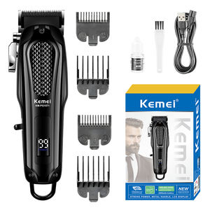Kemei-Cortapelos y recortadora de pelo profesional para hombre, todo en uno, original, para hombre - Product Image 1