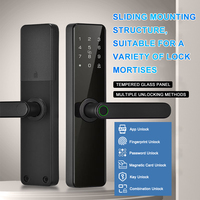 Serrure TT pour poignée de porte à entrée sans clé, serrure en zinc, mot de passe, connexion électronique, serrure de porte intelligente numérique