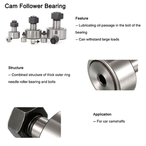 CFH1-1/2 sb cfh11/<span class=keywords><strong>2sb</strong></span> 22.22*38.1*61.21 מ "מ גודל אינץ 'גודל הברגה גדול מצלמת עוקבים - Product Image 2