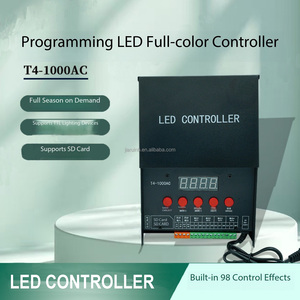 Außenbeleuchtung AC-Synchronisation <span class=keywords><strong>4</strong></span>-Kanal SD-Karte T1/T4/T8-1000AC LED-Streifen Programmierbarer Vollfarb-<span class=keywords><strong>Controller</strong></span> - Product Image 2