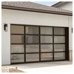 Portes <span class=keywords><strong>de</strong></span> <span class=keywords><strong>garage</strong></span> sectionnelles inclinables électriques en aluminium isolées – <span class=keywords><strong>Prix</strong></span> <span class=keywords><strong>de</strong></span> gros - Product Image 5
