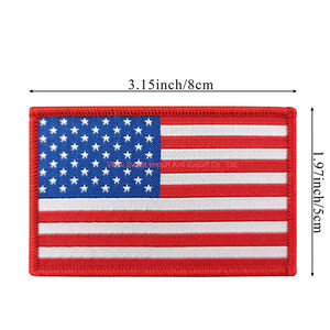 批发新定制国旗铁刺绣理想贴片 - Product Image 5