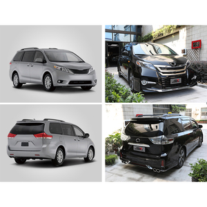 Kit de carrocería para SIENNA, rejilla de parachoques, lámpara antiniebla, marco de matrícula delantera, mejora 2018, SIENNA SE, KITS de carrocería - Product Image 6