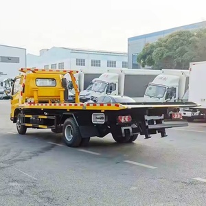 Camión de Remolque Económico JA C Forland de 3 Toneladas con Plataforma Deslizante, Grúa Hidráulica de Rescate en Carretera - Product Image 5