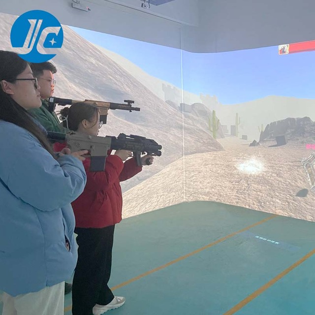 AR Interactive Projection HD Immersive Shooting Game Wall-Mounted Infrared System for Commercial Entertainment