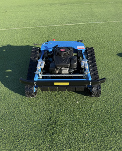 Livraison gratuite, <span class=keywords><strong>tondeuse</strong></span> à gazon robotisée télécommandée tout-terrain homologuée CE EPA, avec <span class=keywords><strong>lame</strong></span> à neige - Product Image 6