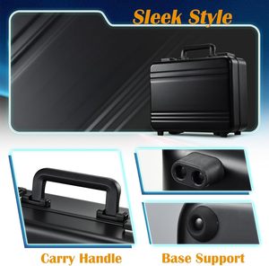 New cao cấp <span class=keywords><strong>Hardshell</strong></span> kinh doanh trường hợp thẻ cho thể thao & Trò chơi thẻ - Product Image 3