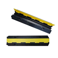 Protector de Cables para Automóviles, Reflectante, Amarillo y Negro, de Plástico Industrial, de Fábrica OEM