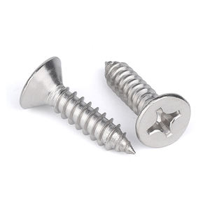 304 in acciaio inossidabile viti a testa piatta cks viti per legno ST3.5 a croce da incasso a testa piatta viti autofilettanti - Product Image 2