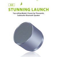 Nuevo Altavoz Portátil Inalámbrico Lixun A3 V5.0, Potente Bajo Profundo de 8W, Mini Altavoz Metálico para Viajes al Aire Libre