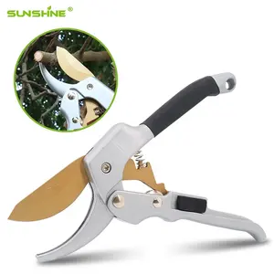 SUNSHINE High Quality Stainless Steel Garden Branch Pruning Shears Scissors Practical Garden Tools