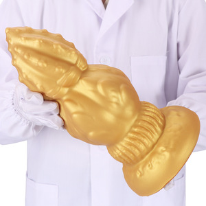 Venta al por mayor de fábrica: Juguete anal de silicona gigante con textura de mano de Buda, base ancha, para BDSM <span class=keywords><strong>gay</strong></span>, proveedor a granel - Product Image 3