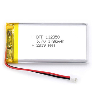大容量充電式3.7Vリポバッテリー<span class=keywords><strong>1700mAh</strong></span>リチウムポリマー電池セル、家電、おもちゃ、電動工具用 - Product Image 3