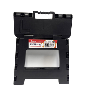 Nhựa có thể gập lại Phân 11 inch màu đen cho trẻ em & người lớn nhà bếp vườn phòng tắm chân Phân - Product Image 3