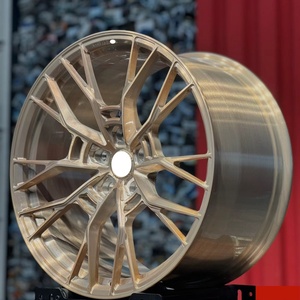 DJJ-Ruedas de aluminio forjado personalizadas, perfectas para <span class=keywords><strong>BMW</strong></span> Serie 5/7, Mercedes Clase E/S, Audi A6/A7/A8, Lexus ES/LS Tesla - Product Image 3