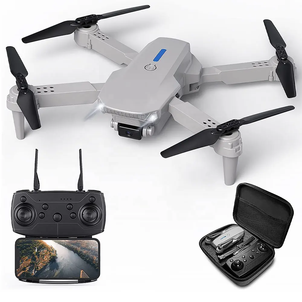 High Quality E88 Drones With 4k Camera And Gps Under 500 Radio Control Toys Quadcopter With Gps Drone 2 Km