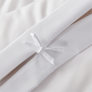 Juego de Sábanas de Hotel 100% <span class=keywords><strong>Algodón</strong></span> 200 Hilos, Cuatro Piezas, Funda de Edredón, Personalizado, Liso, Impresión Reactiva para Hoteles y Casas de Huéspedes - Product Image 6