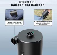 Pompe à air en plastique 12V, gonfleur de pneus de voiture, compresseur d'air électrique, affichage numérique, arrêt automatique, haute pression 3000pa, adaptateur de valve