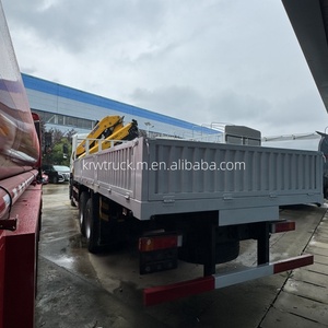 Grúa Articulada de 10 Ruedas Dong Feng, Camión de Carga con Grúa Articulada Plegable de 10T para Obras de Construcción - Product Image 5