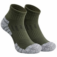 Chaussettes de sport épaisses pour femmes, maille nid d'abeille, soutien de la voûte plantaire, talon et orteils renforcés, OEM en gros