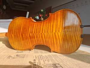 Vente flash Violon artisanal 4/4 <span class=keywords><strong>Guarneri</strong></span> modèle 1743, modèle maître sculpté, érable à grain flammé - Product Image 2