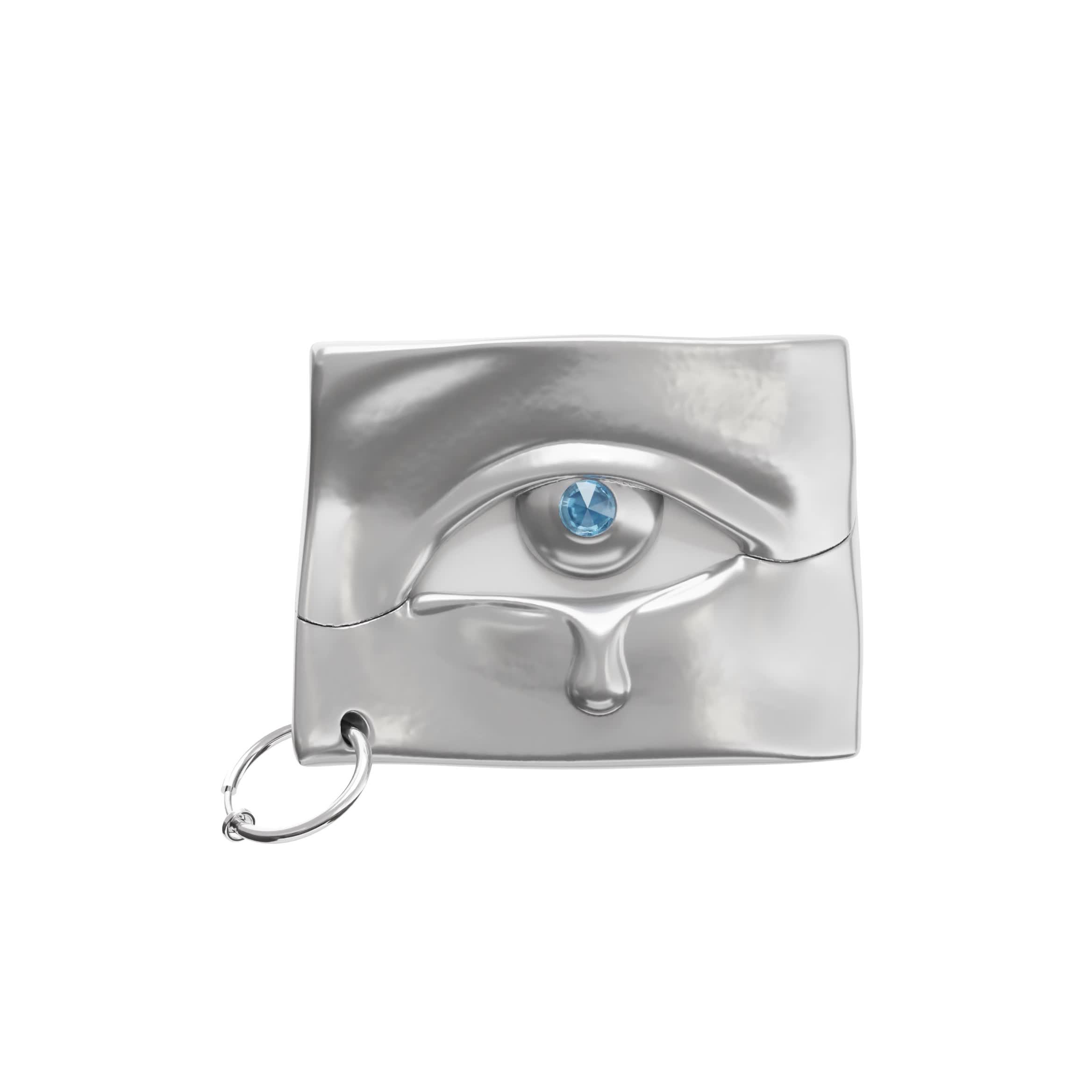 Conception de mauvais œil avec étui de protection intérieur