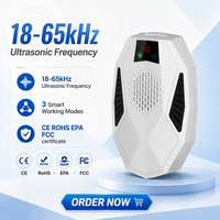 Répulsif à ultrasons pour souris et insectes, 3 modes de fonctionnement intelligents, fréquence variable, à brancher, pour usage intérieur