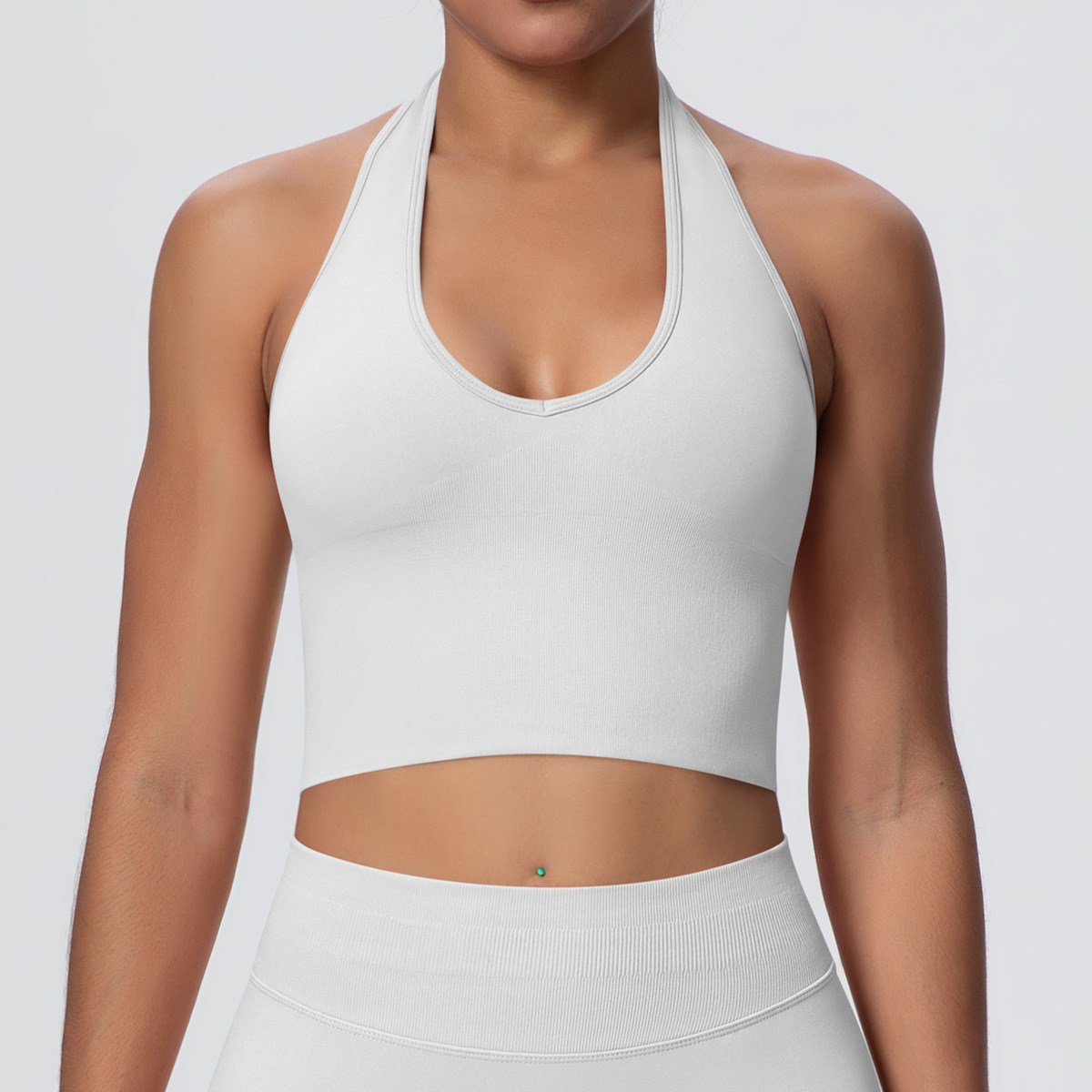 Feather beige vest