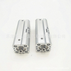 กระบอกลมบาง SMC รุ่น CD55B20 ขนาด 60 มม. กระบอกลมมาตรฐานอะลูมิเนียม - Product Image 2