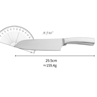 Accessoires de cuisine en acier inoxydable, couteau karambit et couteau de chef pour le camping et les outils de cuisine en métal personnalisables