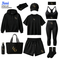 Coffrets Cadeaux Sportifs d'Entreprise Personnalisés de Luxe : Soutien-Gorge de Sport, Leggings, T-Shirt Oversize, Sweat à Capuche, Short, Casquette, Bandeau
