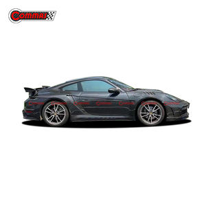 Kit de Carrocería de Fibra de Carbono Seca de la Mejor Calidad, Estilo Top-Car, para Porsche 911 992, Parachoques Delantero y Trasero, Faldones Laterales - Product Image 3