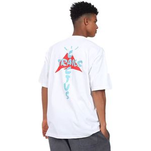 T-shirt Oversize 100% Cotone alla Moda per Uomo e Donna <span class=keywords><strong>Travis</strong></span> Scott <span class=keywords><strong>Cactus</strong></span> Jack Trails TS Maglietta a Maniche Corte Stile High Street - Product Image 2