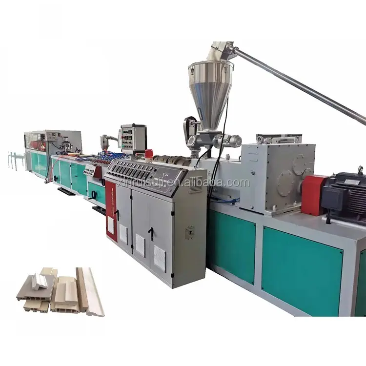 PVC UPVC WPC Door Frame Making Machine Plastic Profile Making Machine