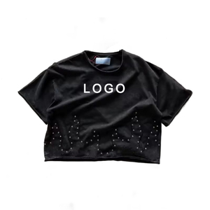 <span class=keywords><strong>เสื้อ</strong></span>ยืดผู้ชายสไตล์วินเทจแบบหนาพิเศษ ผลิตตามสั่ง ล้างสีแบบแอซิดวอช <span class=keywords><strong>เสื้อ</strong></span>ผ้าสตรีทแวร์ OEM <span class=keywords><strong>เสื้อ</strong></span>ยืดวินเทจแบบทำเก่า - Product Image 1