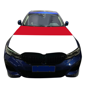 Vente en gros de housses de capot de <span class=keywords><strong>voiture</strong></span> en polyester durable de 120x150cm, résistant à l'usure, impression numérique, couvercle de capot de moteur - Product Image 4