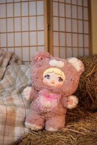 <span class=keywords><strong>Junhui</strong></span> Baby Three V3 Fuzzy Series Mystery Boxes Venta al por mayor Blind Toy Doll Ornament para niños de tres años - Product Image 4