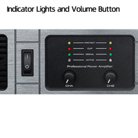 Amplificateur de puissance à double canal 400W à haute efficacité pour système de sonorisation de concert OEM ODM AF-2400 Fournisseur direct d'usine