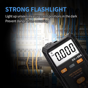 มัลติมิเตอร์ดิจิตอล Sk 99a 600v 100a ปิดเครื่องอัตโนมัติ โวลต์มิเตอร์อเนกประสงค์ พร้อมระบบตรวจจับ NCV - Product Image 2