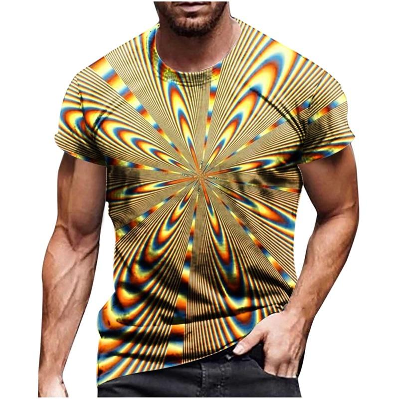 Optical Illusion T Shirts Fun and Fashion for Men